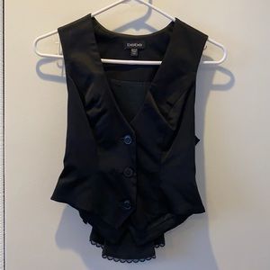 2 Piece Bebe Vest & Skirt Suit Set